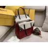 Fendi Regular Flip Tote Bag In Red Calfskin 066