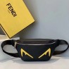 Fendi Diabolic Eyes Belt Bag In Black Calfskin 300