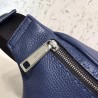 Fendi Belt Bag In Blue Romano Leather 867