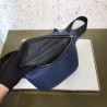 Fendi Belt Bag In Blue Romano Leather 867