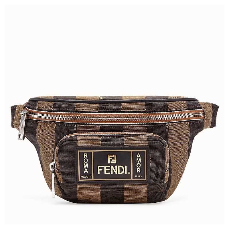 Fendi Belt Bag In Fabric With Pequin Striped Motif 139