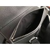 Dior Men's Saddle Belt Bag In Black Grained Calfskin 898