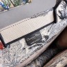 Dior Book Tote Bag In Denim Blue Toile De Jouy Tropicalia 980