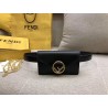 Fendi Kan I F Belt Bag In Black Calfskin 513