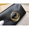 Fendi Kan I F Belt Bag In Black Calfskin 513