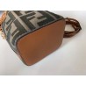 Fendi Mon Tresor Mini Bucket Bag In Green Denim 972