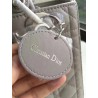 Dior Medium Lady Dior Bag In Grey Lambskin 024