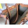 Fendi Peekaboo X Tote In Green Canvas with FF Motif 093