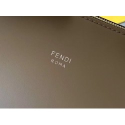 Fendi By The Way Medium Bag In Grey Calfskin 515