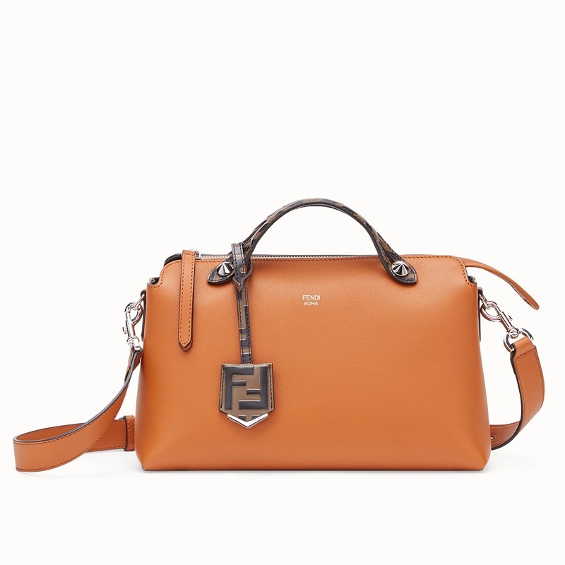 Fendi Tan By The Way Medium Bag With FF Handles 557