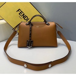 Fendi Tan By The Way Medium Bag With FF Handles 557