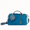 Fendi By The Way Medium Bag In Blue Suede 712