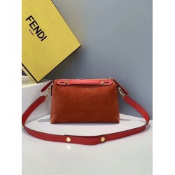 Fendi By The Way Medium Bag In Piment Suede 028