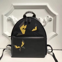 Fendi Black Large Butterfleye Backpack 758