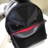 Fendi Black Large Bag Bugs Eyes Python Backpack 793