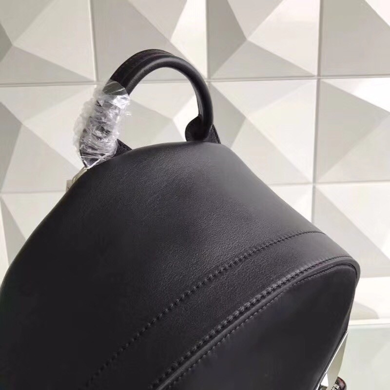 Fendi Black Large Bag Bugs Eye Inlays Backpack 613