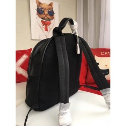 Fendi Black Large Bag Bugs Eye Inserts Backpack 472