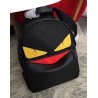 Fendi Black Large Bag Bugs Eye Inserts Backpack 472