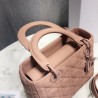 Dior Medium Lady Dior Bag In Powder Ultra Matte Calfskin 895